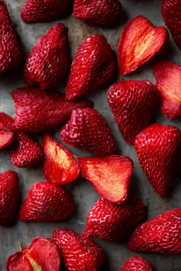 Oven Dried Strawberries