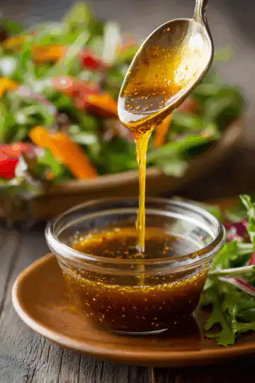 Peach Honey Dijon Balsamic Vinaigrette