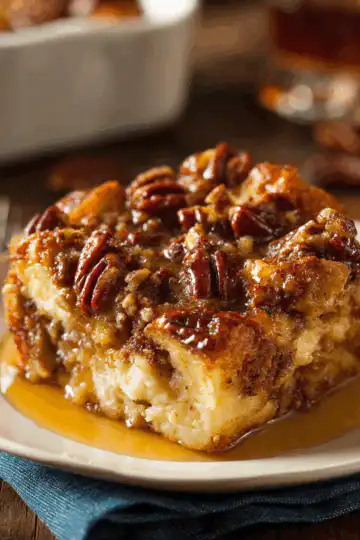 Pecan Pie Bread Pudding