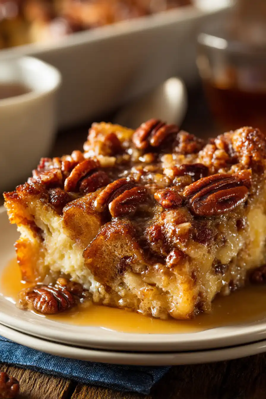 Pecan Pie Bread Pudding
