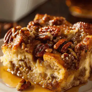 Pecan Pie Bread Pudding