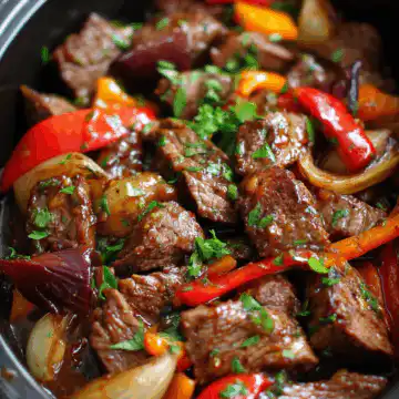 Pepper Steak in a Crock Pot