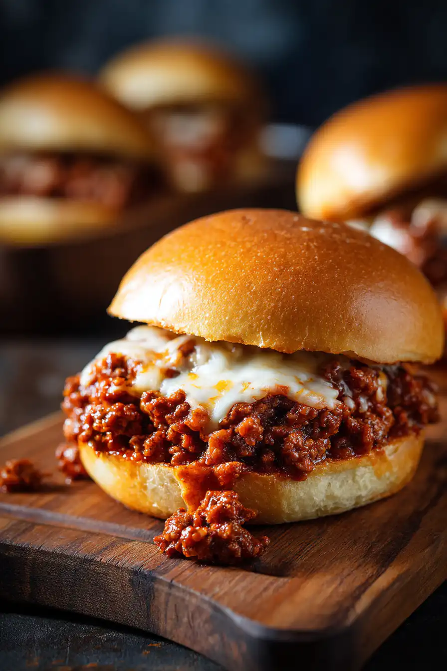 Pepperoni Pizza Sloppy Joes