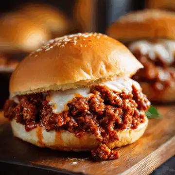 Pepperoni Pizza Sloppy Joes