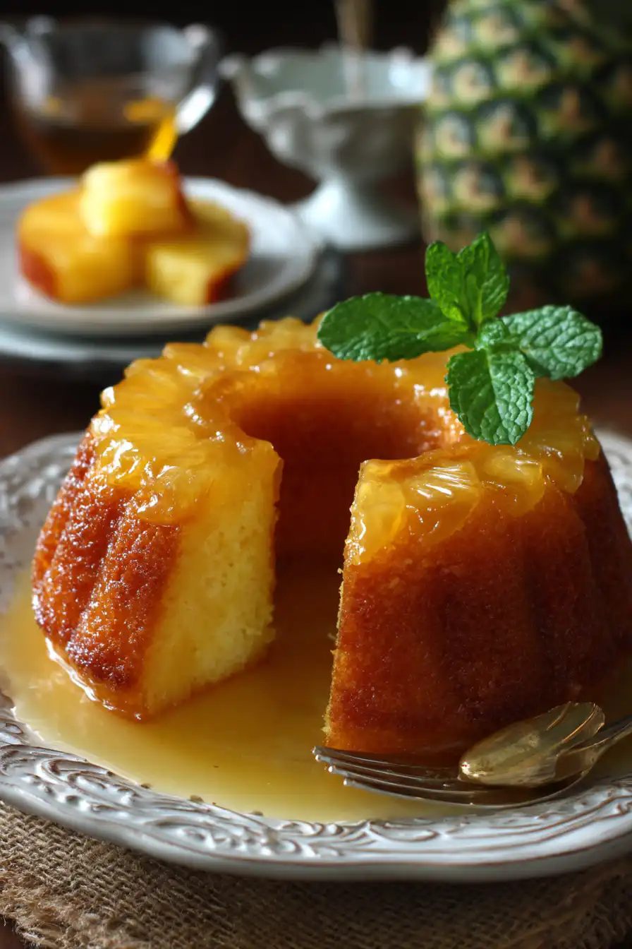Pineapple Juice Cake