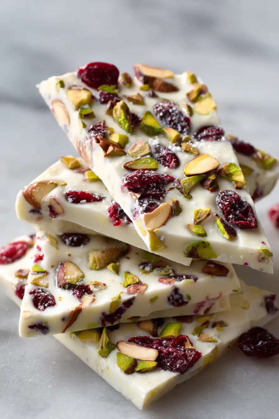 Pistachio Cranberry Bark