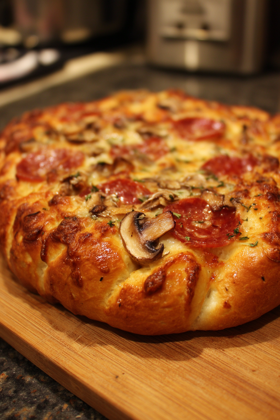 Pizza Hut-Inspired Homemade Dough
