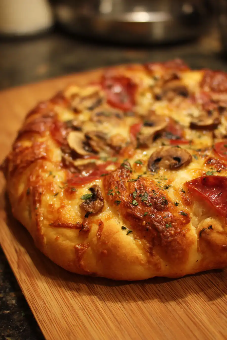 Pizza Hut-Inspired Homemade Dough
