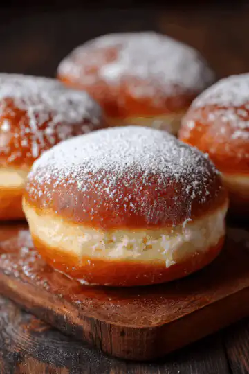 Polish Baked Paczki (Donuts)