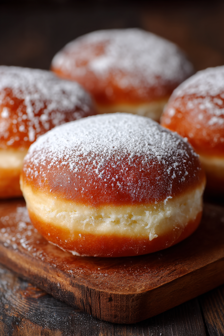 Polish Baked Paczki (Donuts)
