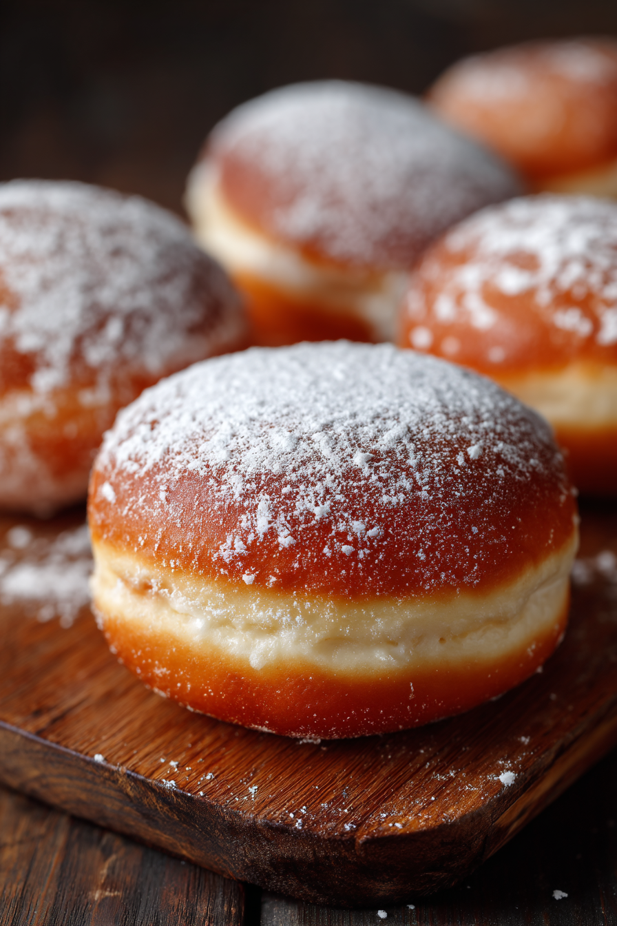 Polish Baked Paczki (Donuts)