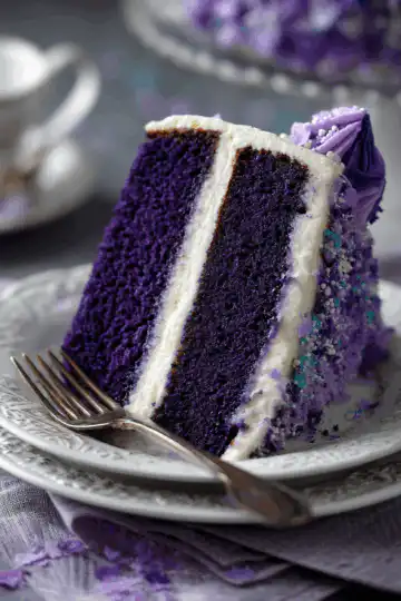 Purple Velvet Cake Recipe