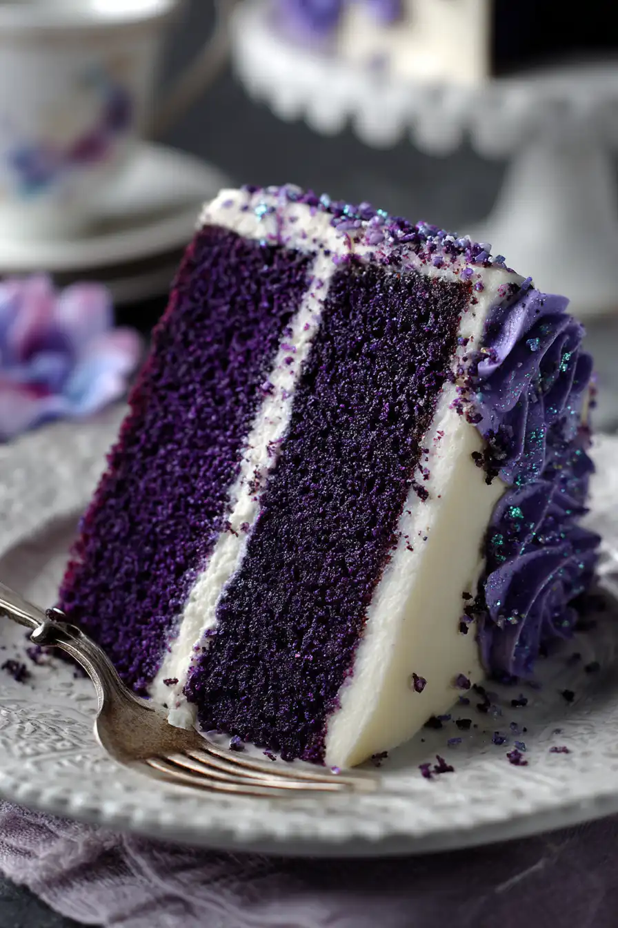 Purple Velvet Cake Recipe