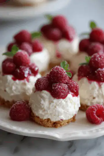 Raspberry Cream Cheese Bites