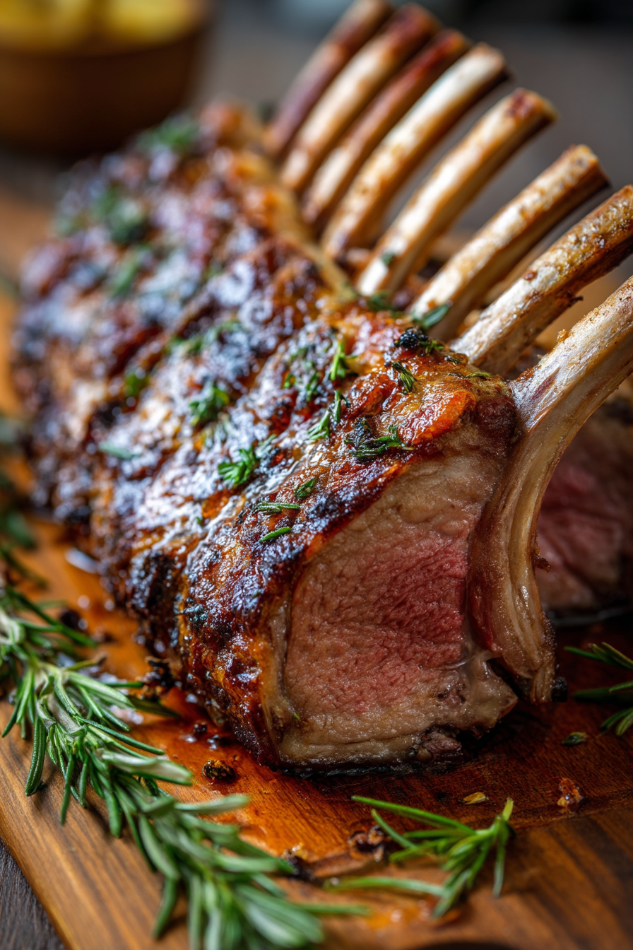 Roasted Rack of Lamb