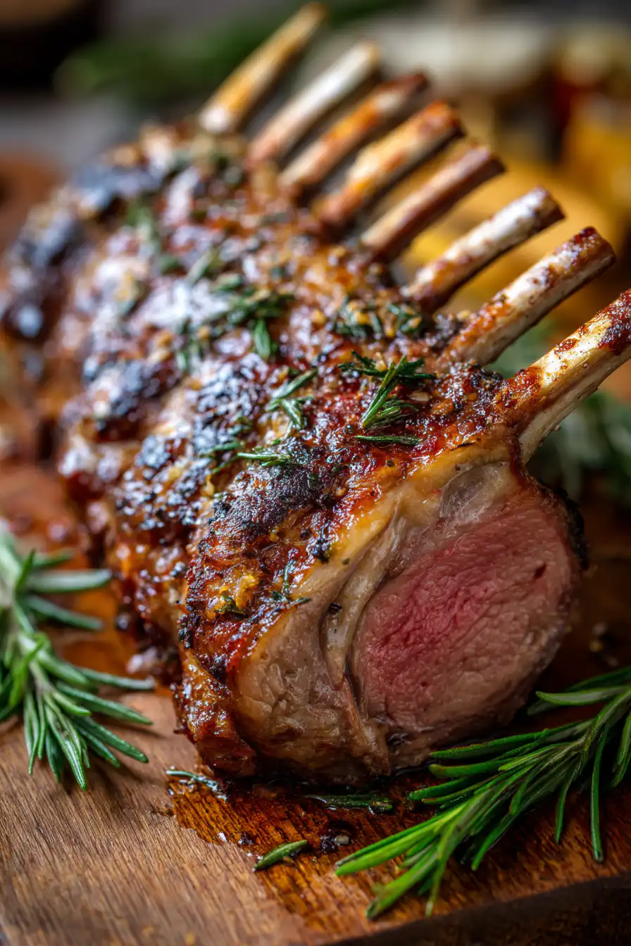Roasted Rack of Lamb