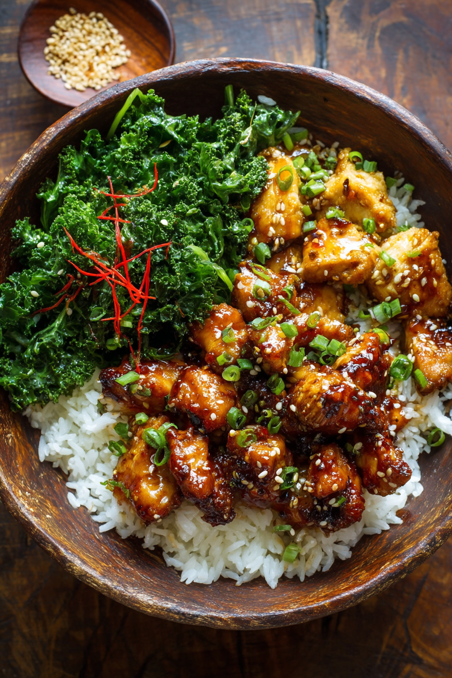 SESAME CHICKEN BOWLS