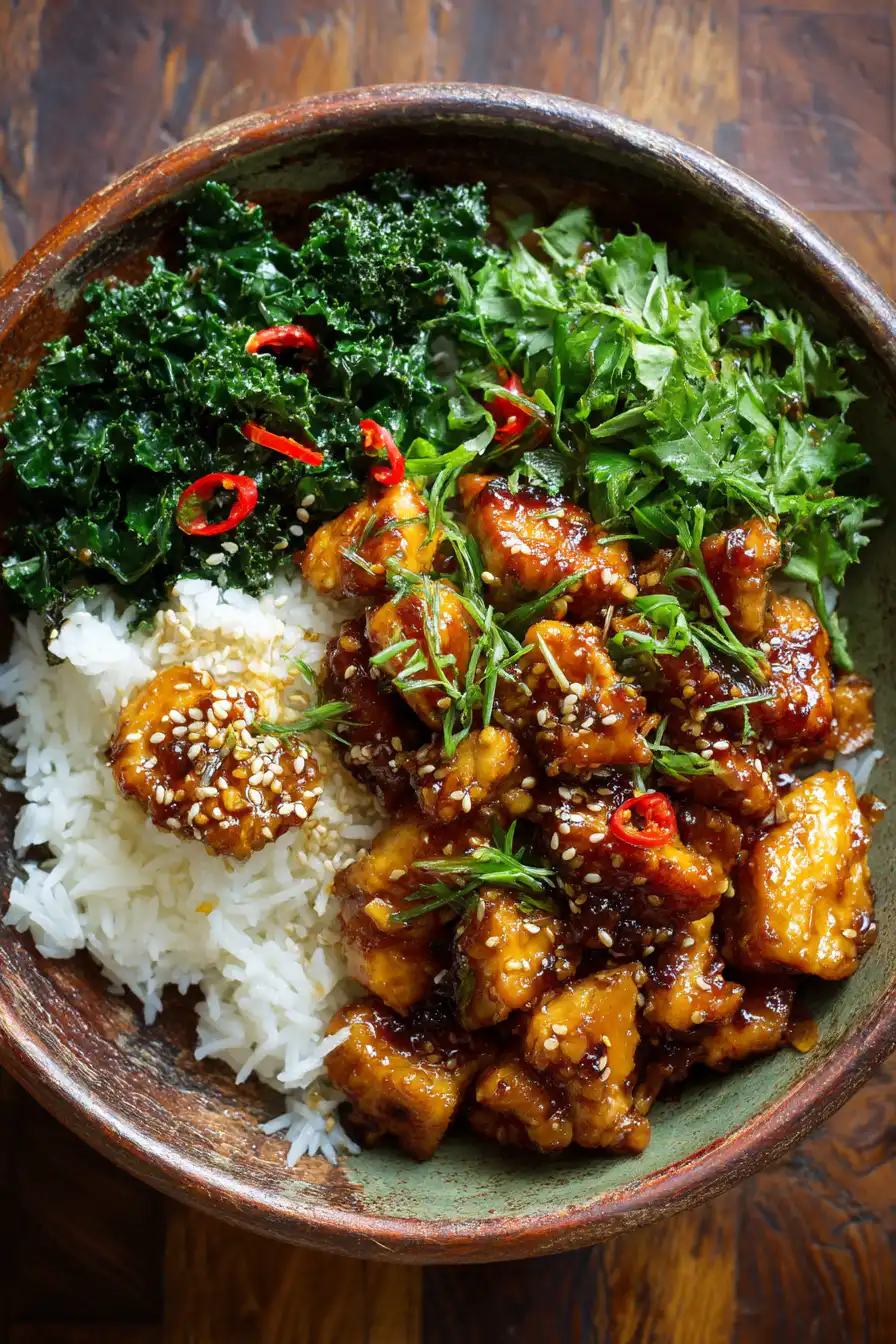 SESAME CHICKEN BOWLS