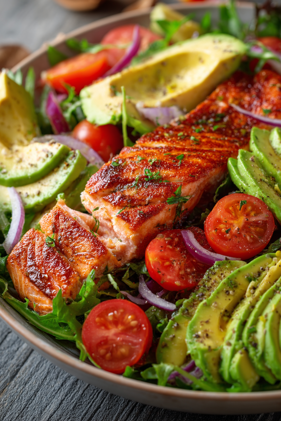 Salmon Avocado Salad
