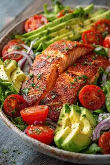Salmon Avocado Salad