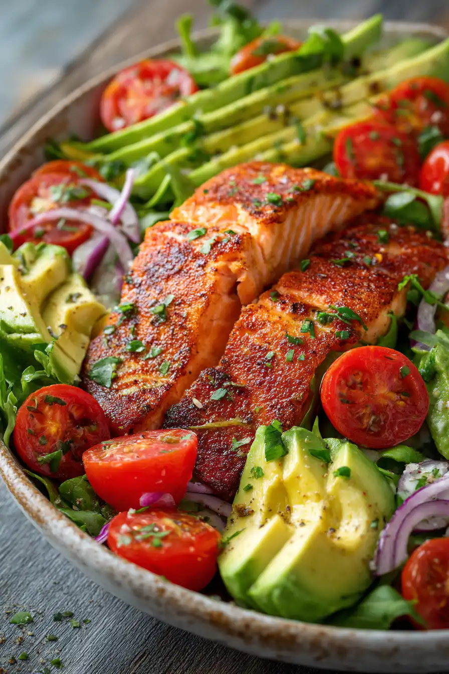 Salmon Avocado Salad