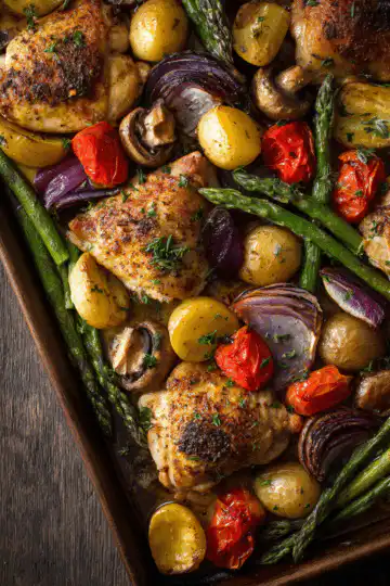 Sheet Pan Chicken and Veggies