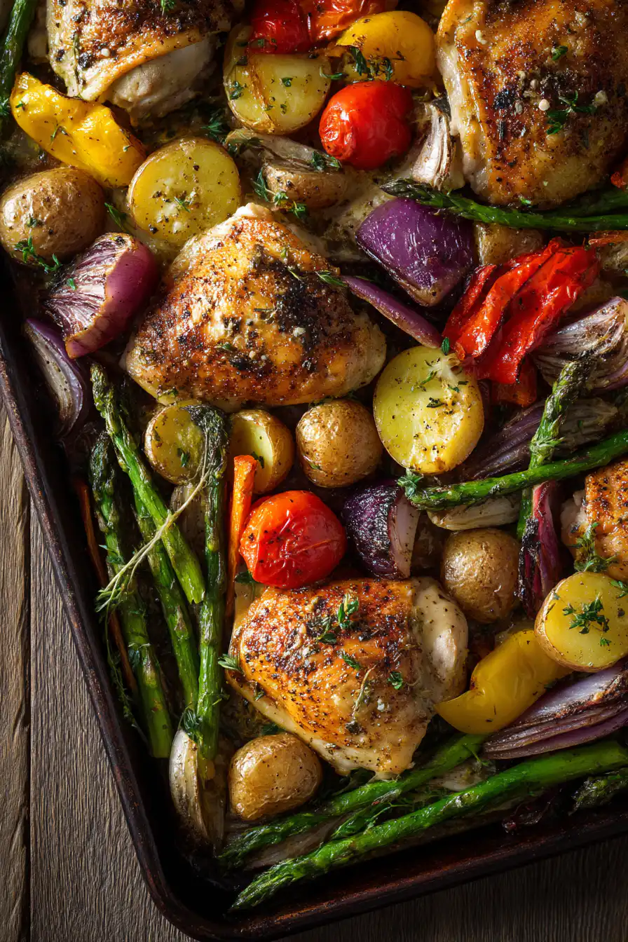 Sheet Pan Chicken and Veggies