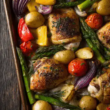 Sheet Pan Chicken and Veggies