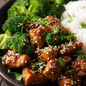 Sheet Pan Teriyaki Ginger Sesame Chicken & Broccoli