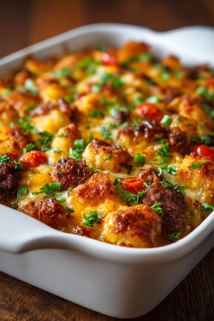 Simple and Delicious Tater Tot Casserole Recipe