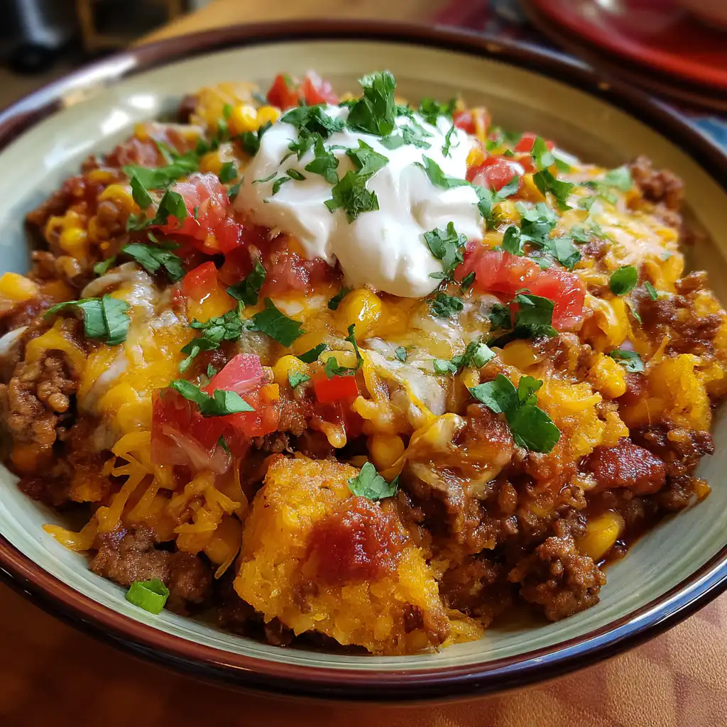 Slow Cooker Cowboy Casserole