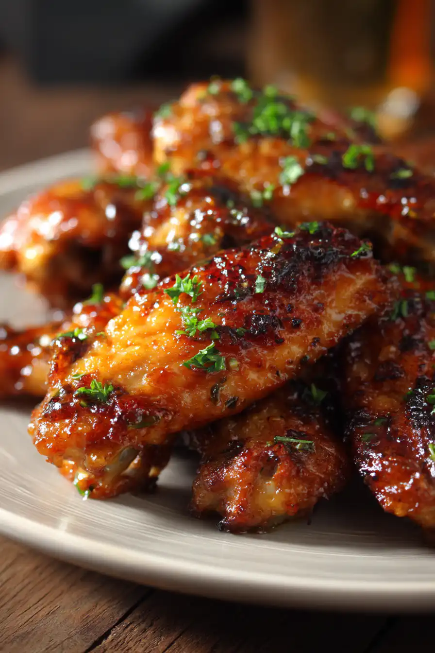 Smothered Chicken Wings Recipe