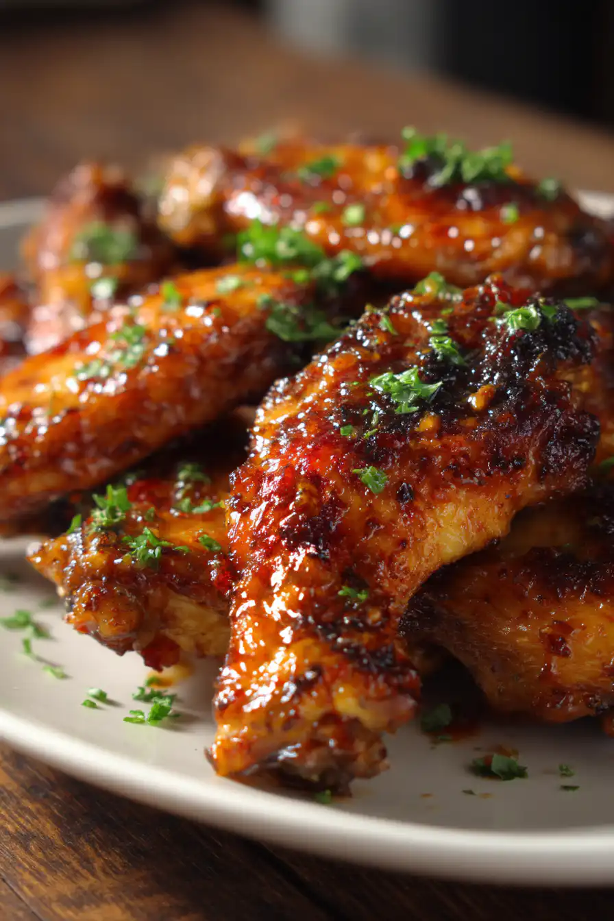 Smothered Chicken Wings Recipe