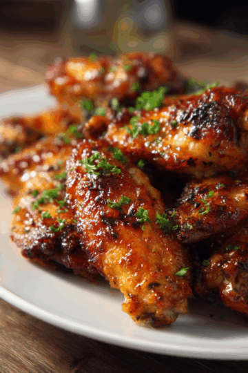 Smothered Chicken Wings Recipe
