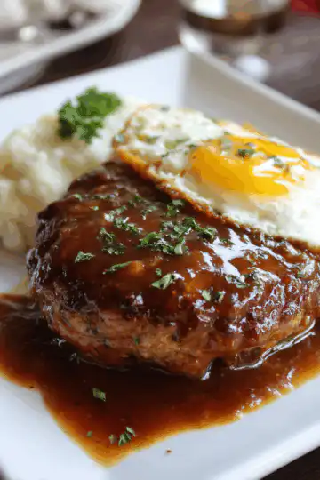Smothered Hamburger Steak