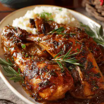 Smothered Turkey Wing Dinner