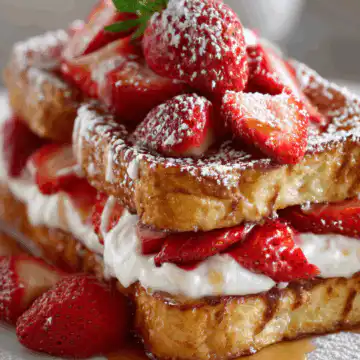 Strawberry Cream French Toast