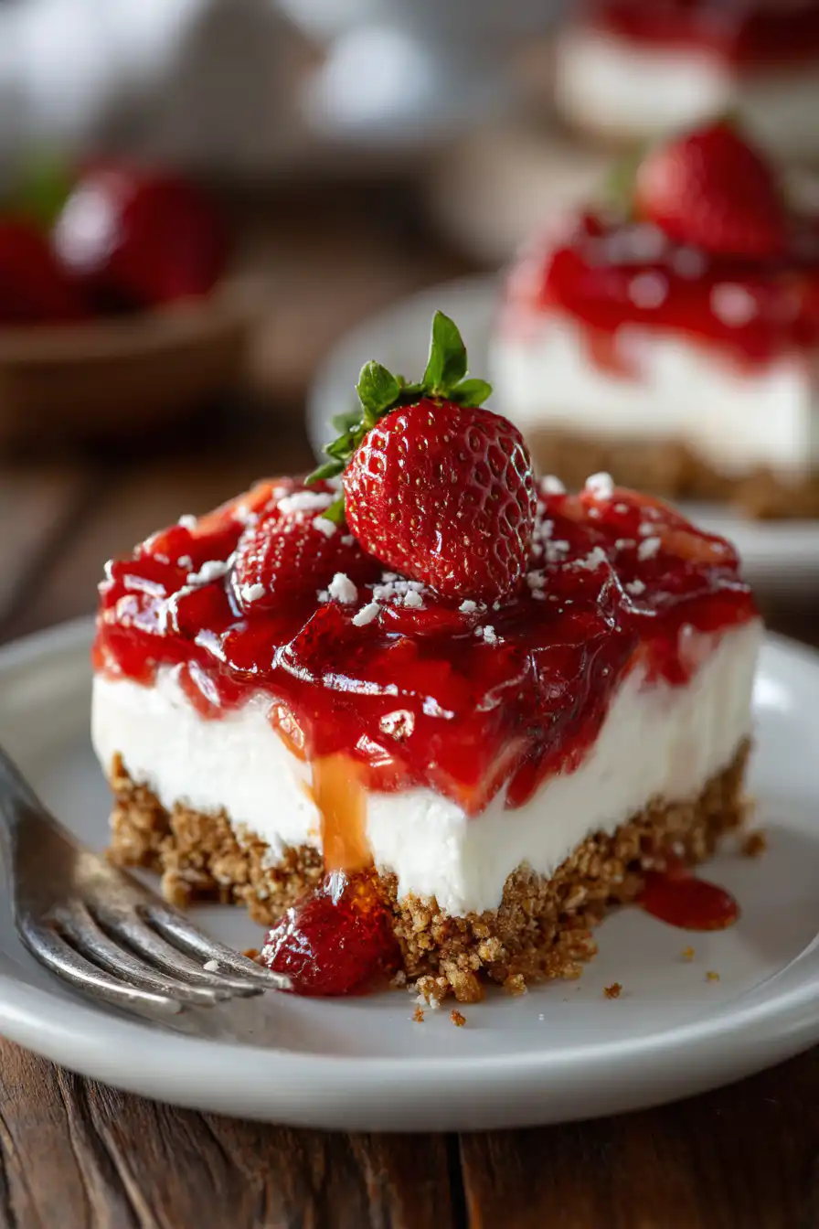 Strawberry Pretzel Salad