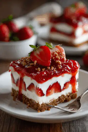 Strawberry Pretzel Salad
