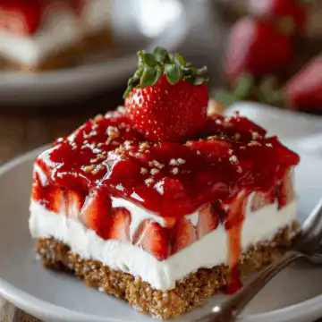 Strawberry Pretzel Salad