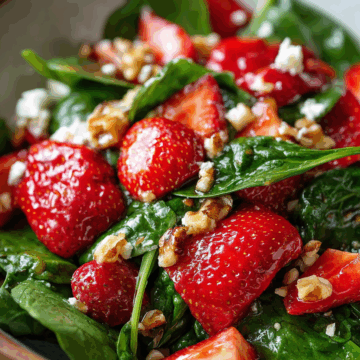 Strawberry Spinach Salad