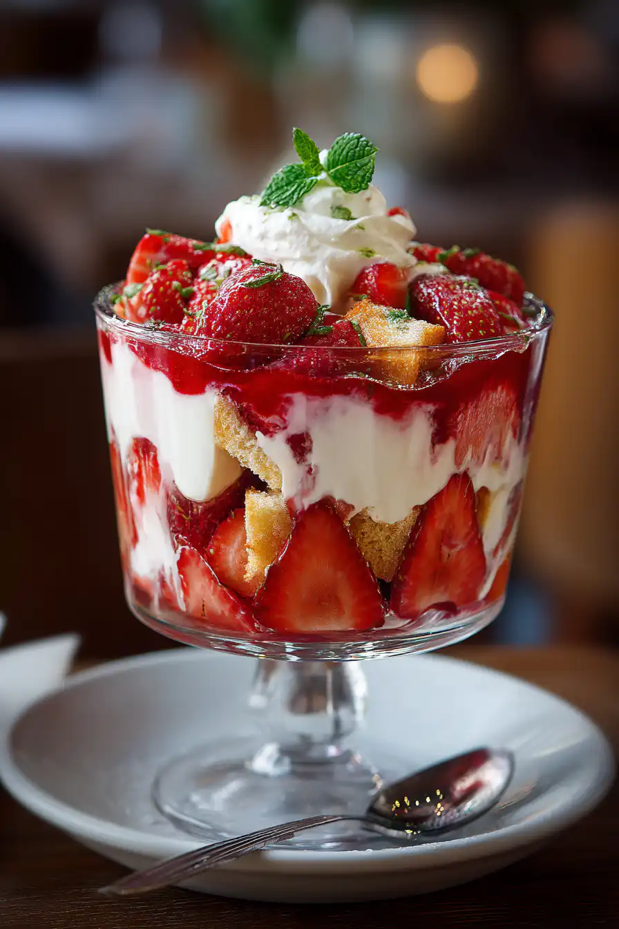 Strawberry Trifle