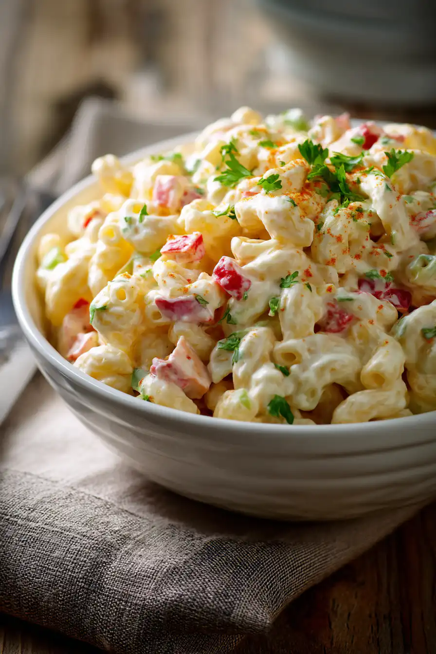 Sweet Amish Macaroni Salad