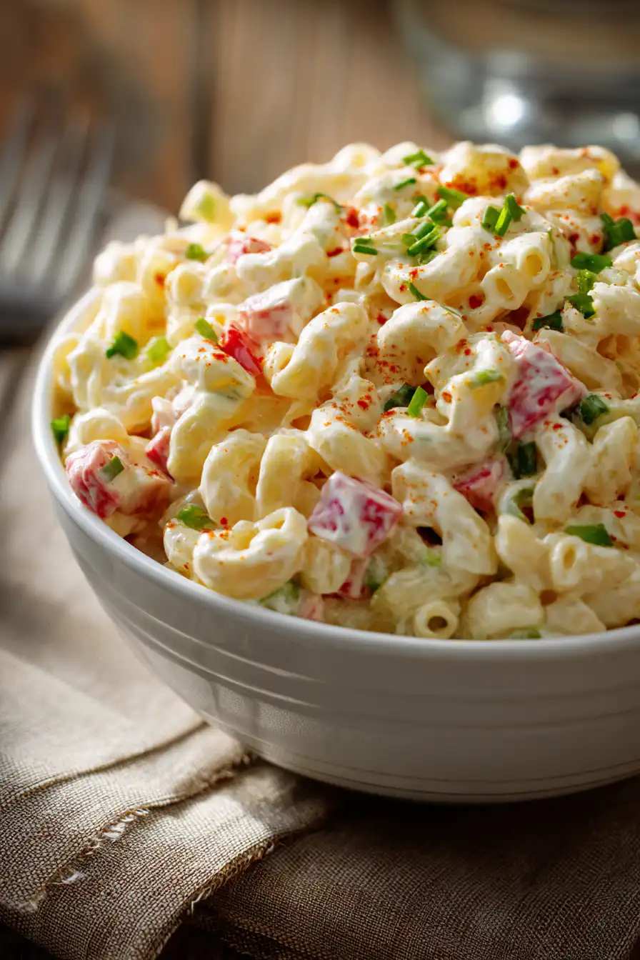 Sweet Amish Macaroni Salad