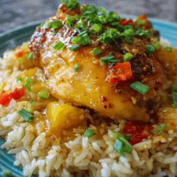 Sweet and Savory Pineapple Chicken and Rice Recipe
