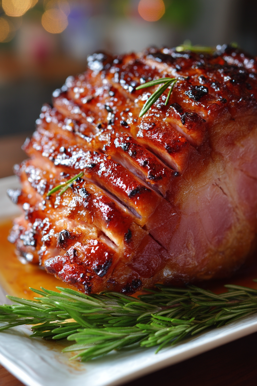 Tangy Honey-Glazed Ham