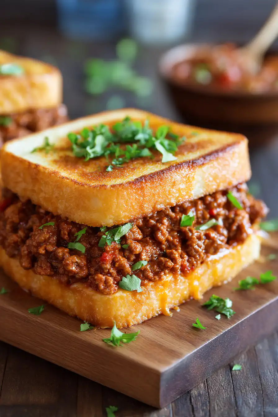 Texas Toast Sloppy Joes