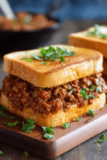Texas Toast Sloppy Joes