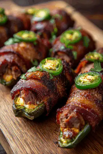 Texas Twinkies - Jalapeños Stuffed with Smoked Brisket