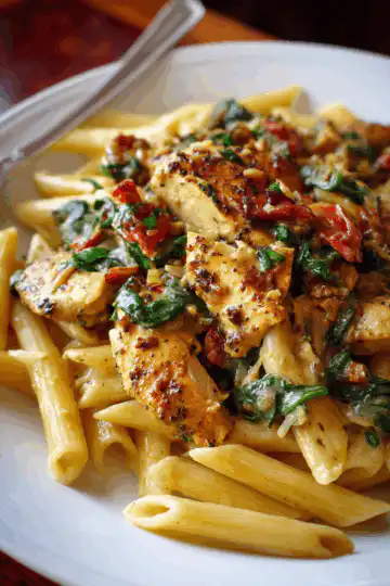 Tuscan Chicken Pasta